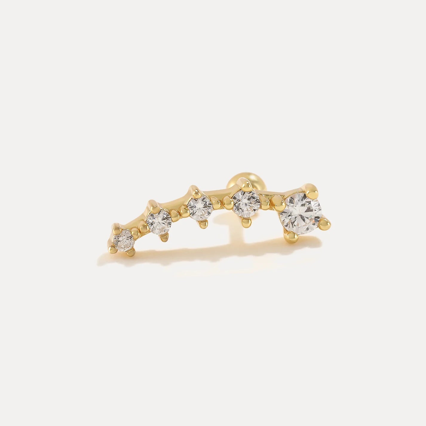 Mollie - Butterfly Earrings with Zirconia