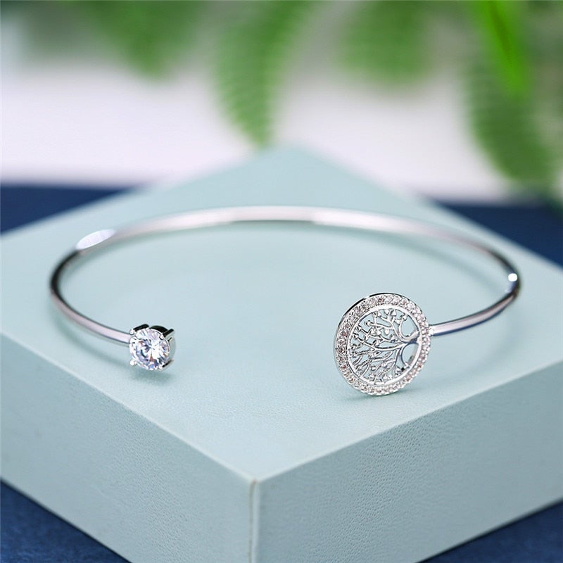 Clara - Adjustable Tree of Life Bracelet