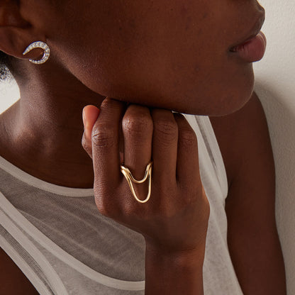 Asger - Elegant Gold Ring