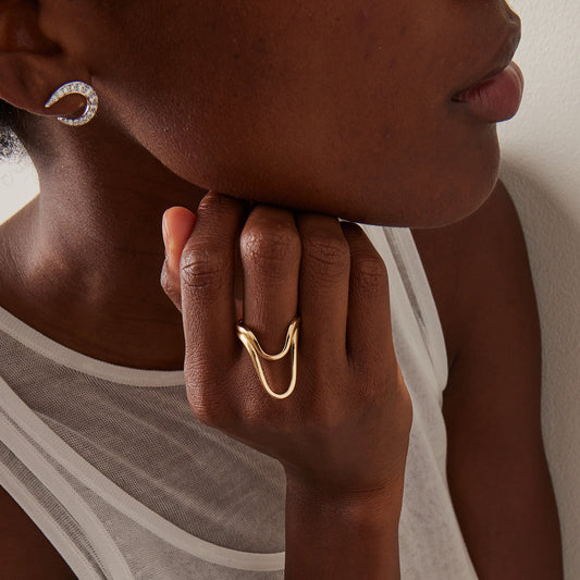 Asger - Elegant Gold Ring