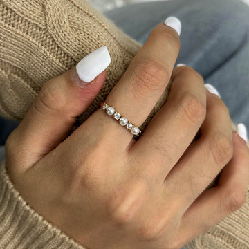 Holwice - Gold Ring with Diamond