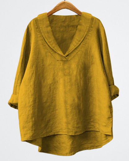 Brynn - Warm Linen Overshirt