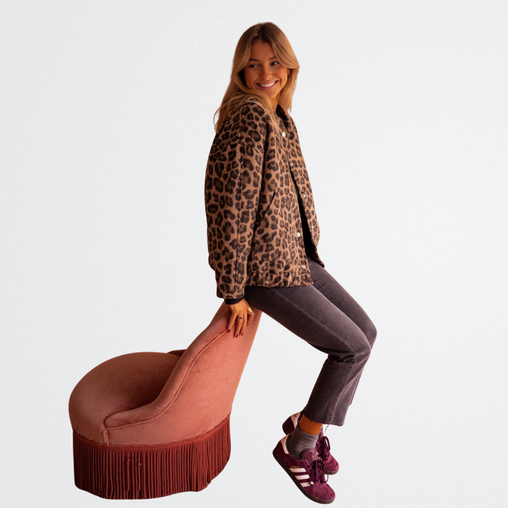 Brielle - Cozy Leopard Jacket