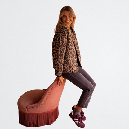 Brielle - Cozy Leopard Jacket