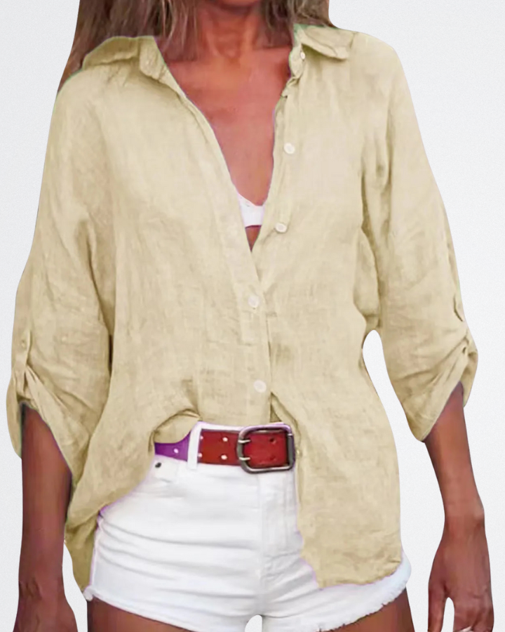 Zaira - Effortless Beach Shirt