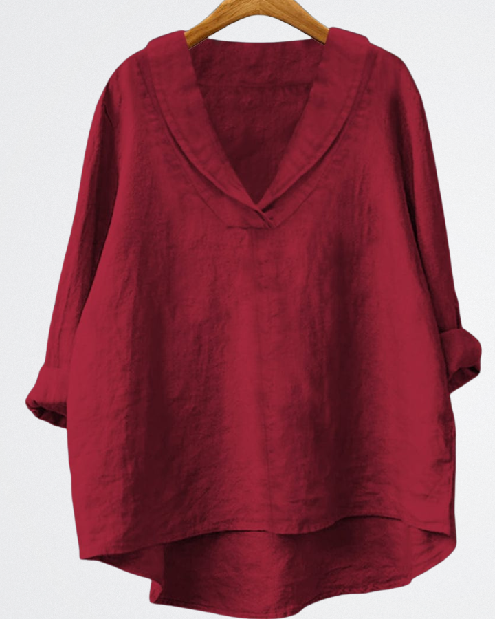 Brynn - Warm Linen Overshirt