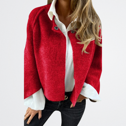 Elara - Buttoned Cape
