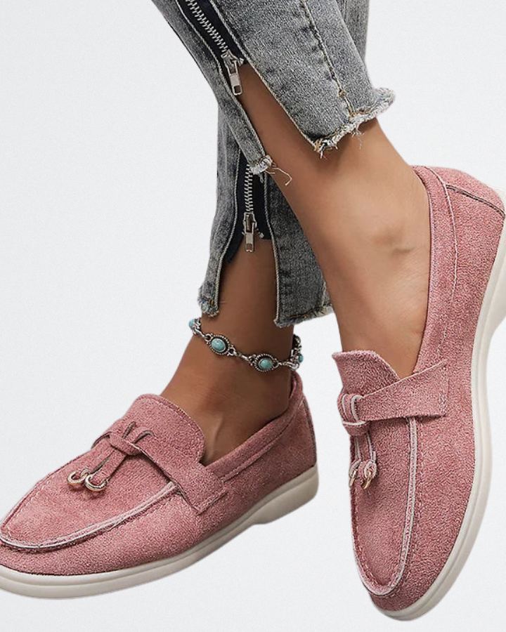 Avery - Soft Suede Loafers