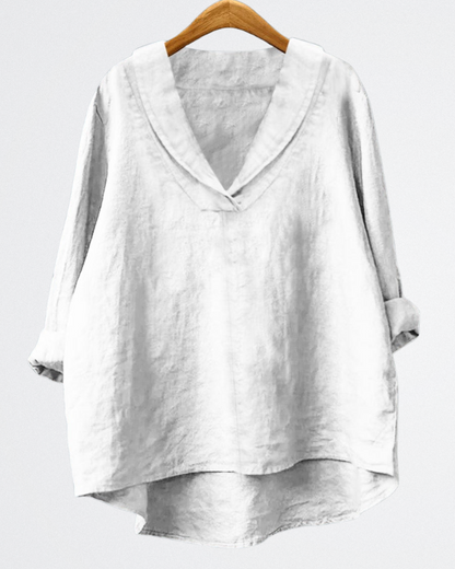 Brynn - Warm Linen Overshirt