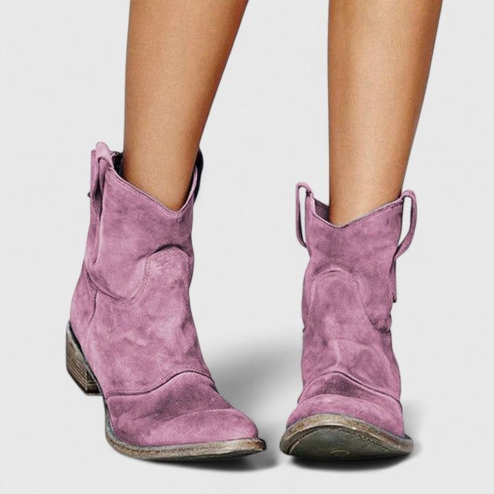 Kylenrah - Suede Western Boots