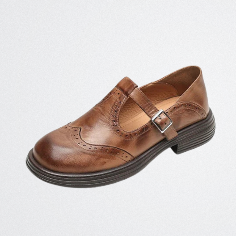 Seraya - Retro Brogue Mary Jane
