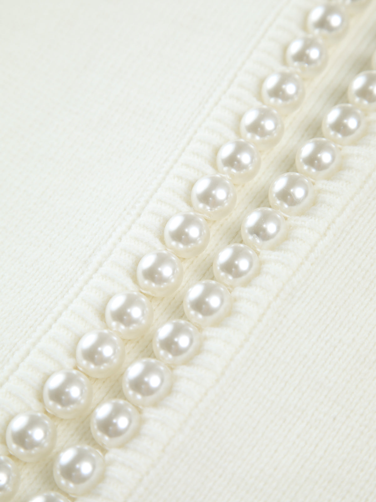 Lucille - Classic Pearl Cardigan