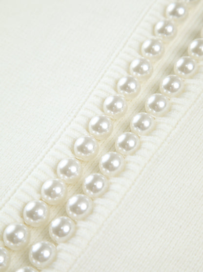 Lucille - Classic Pearl Cardigan
