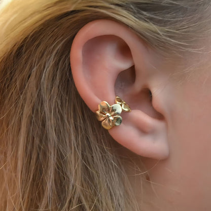 Anne - Plumeria-Clip-On Earring